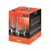 Set whisky, 4+4, din cristal de Bohemia, 410 ml + 470 ml, Barware Set